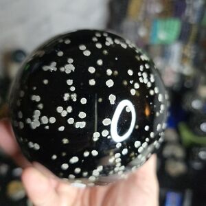 Stardust Obsidian Sphere Mexico